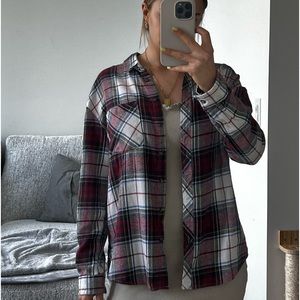 red and white flannel